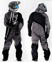 Premium Gravity Dark Overall Atv/snowmobile Ce AllvÄdersstÄll Ds1