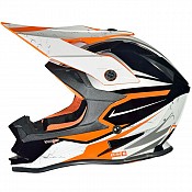 Rk652 Junior Light Orange Cross Hjälm