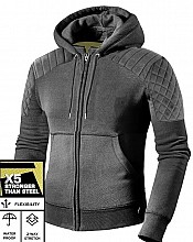 Lady Grey Ce 17092:2020 Premium Classic Hoodie Waterproof Mc Hoodie