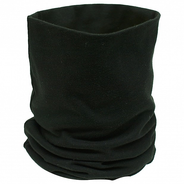 Black Cotton Neck Tube 5007