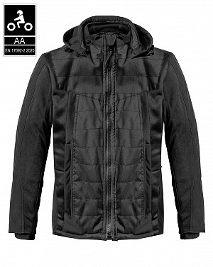 Black Premium Rocksolid Armoured Ce-aa Mc Jacka