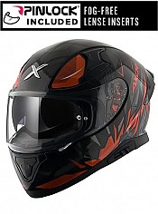 Axor Apex Hunter Black Orange Solvisir Mc HjÄlm - Mcv