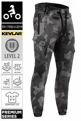 Motogp Trackpants Jogger Dark Camo Wp Ce 17092 Sweatpant Biker Mjukisbyxa Mc Byxa   