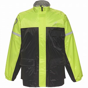 Black Spectre Waterproof Hi-vis-2504 Rainproof Regnjacka