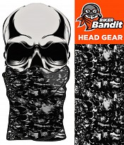 Skull Camo Bandanna Neck Tube NackvÄrmare Balaclava