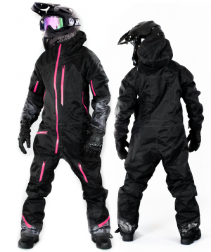 Lady Evolution Camopink Overall Atv/snowmobile Ce AllvÄdersstÄll  Lec 9870 Ds1