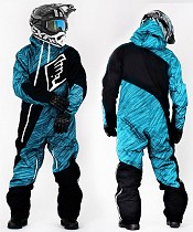 Premium Gravity Sky Blue Overall Atv/snowmobile Ce AllvÄdersstÄll